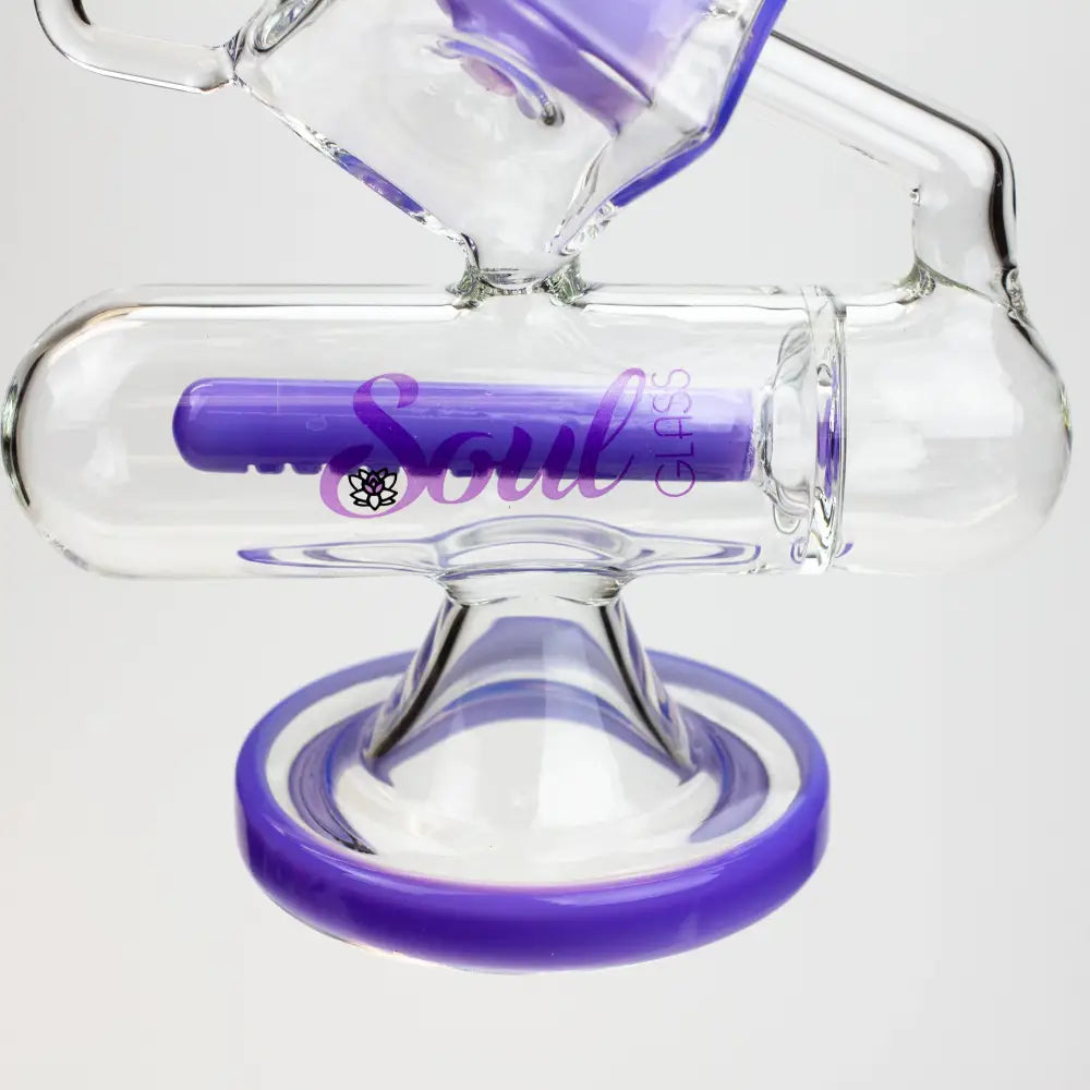 9" SOUL Glass 2-in-1 glass bong [S2057]_1