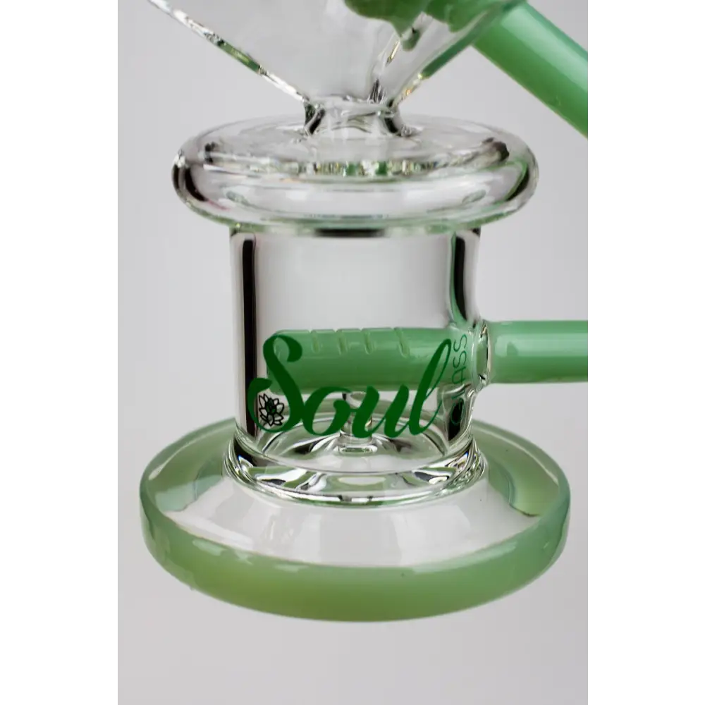 9" SOUL Glass 2-in-1 cube recycler bong_9