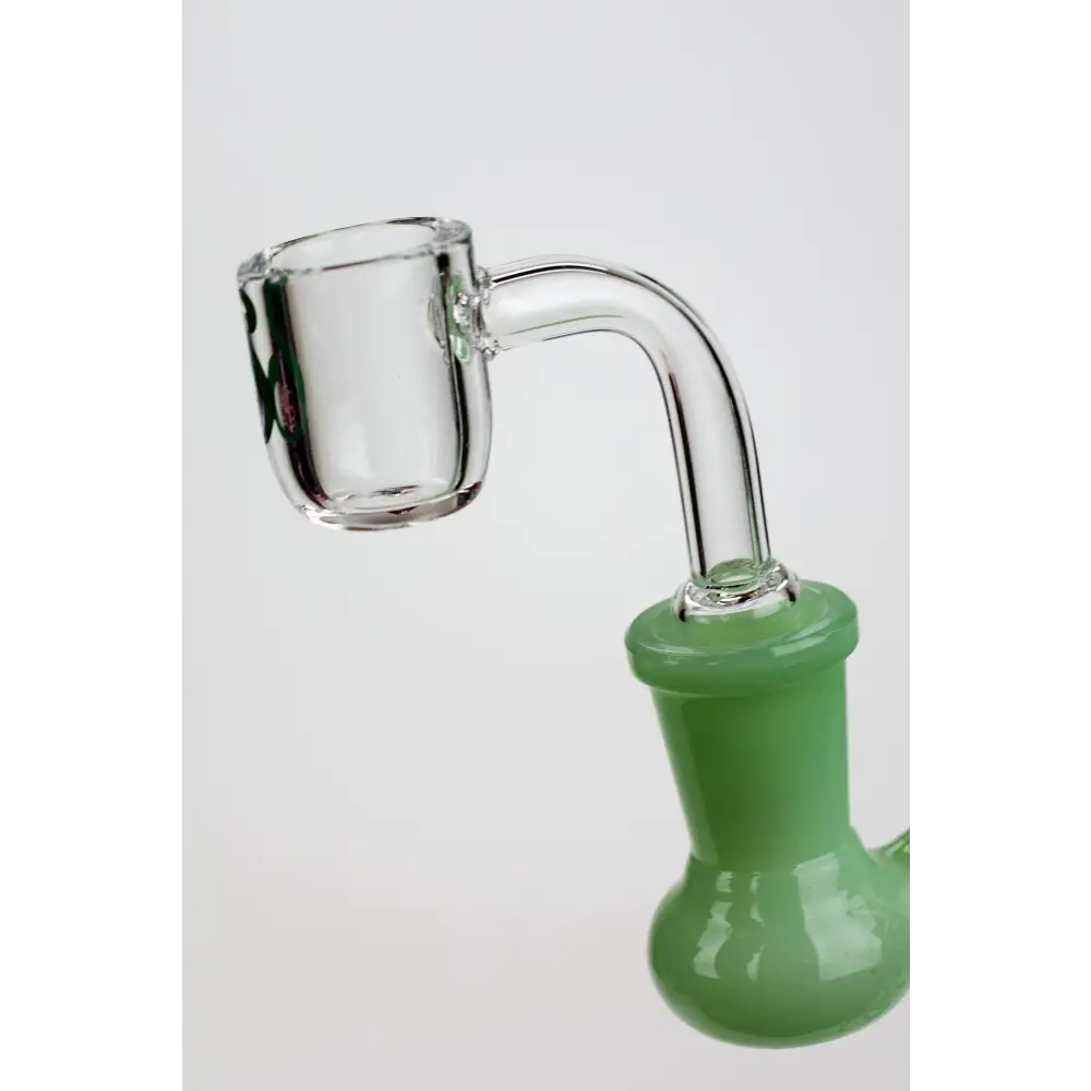 9" SOUL Glass 2-in-1 cube recycler bong_8