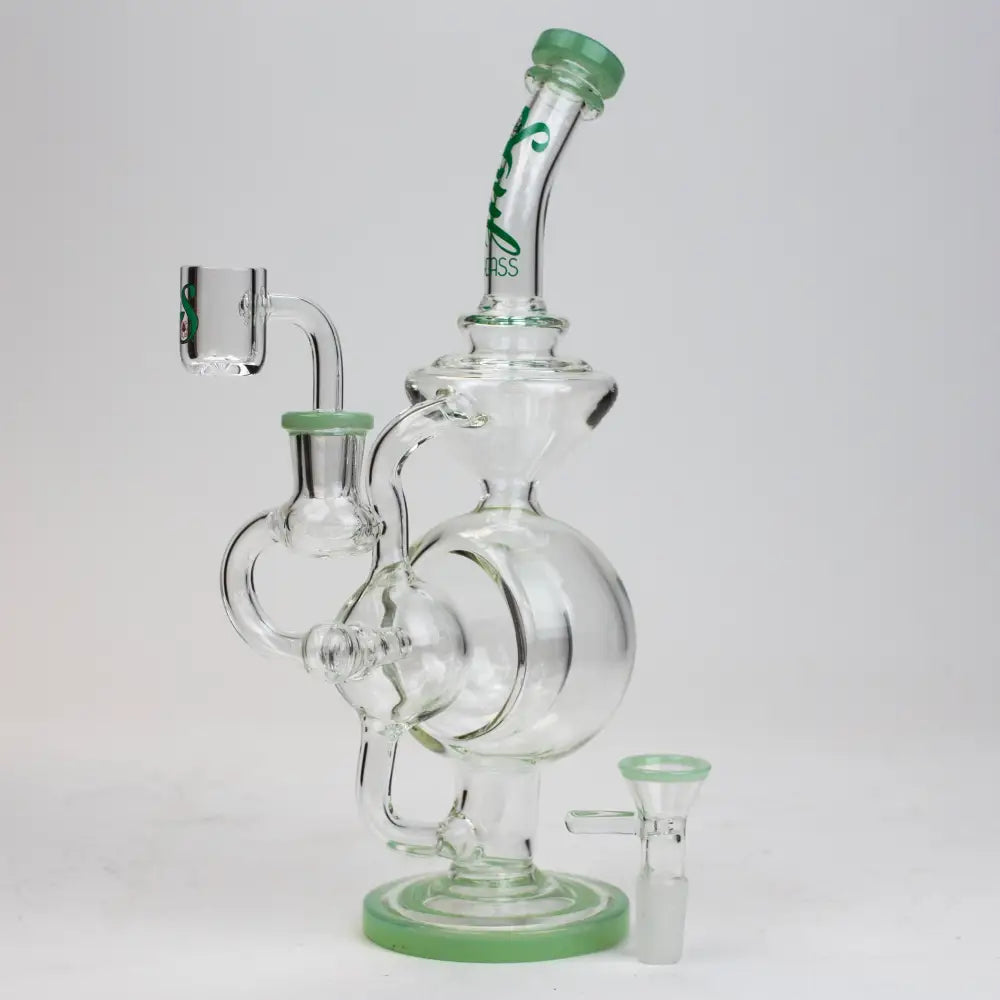 9" SOUL Glass 2-in-1 recycler bong [S2059]_4