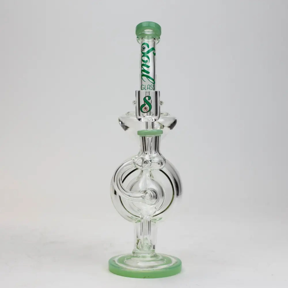 9" SOUL Glass 2-in-1 recycler bong [S2059]_8