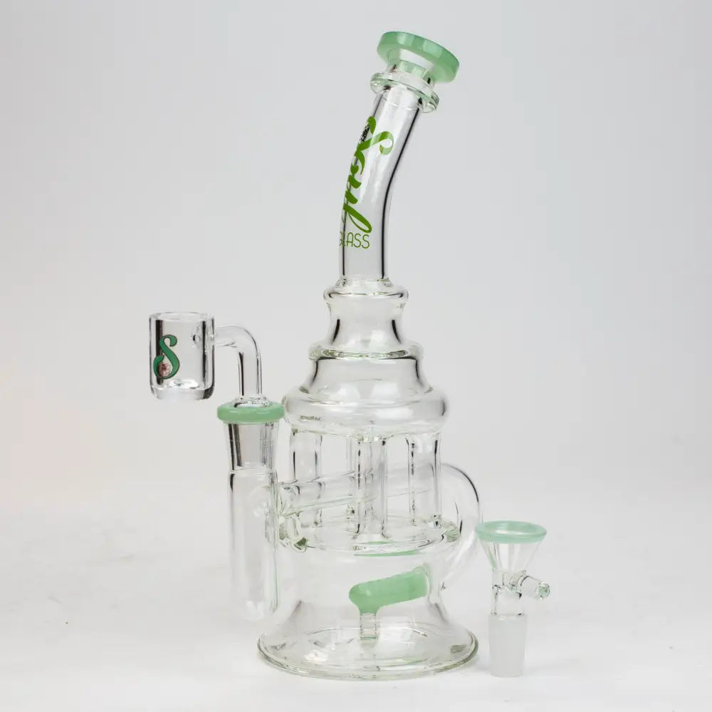 9" SOUL Glass 2-in-1 recycler bong [S2060]_3