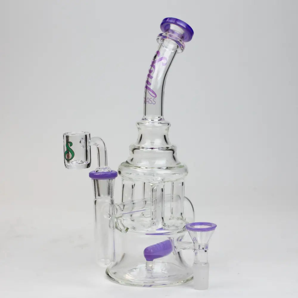 9" SOUL Glass 2-in-1 recycler bong [S2060]_5