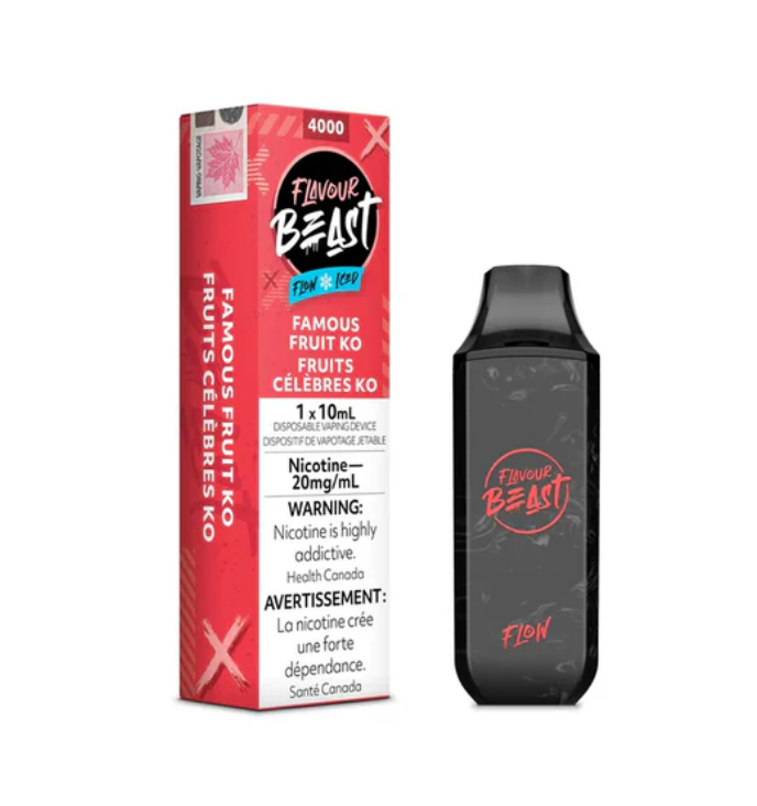 FLAVOUR BEAST FLOW ICED 4000 PUFF DISPOSABLE