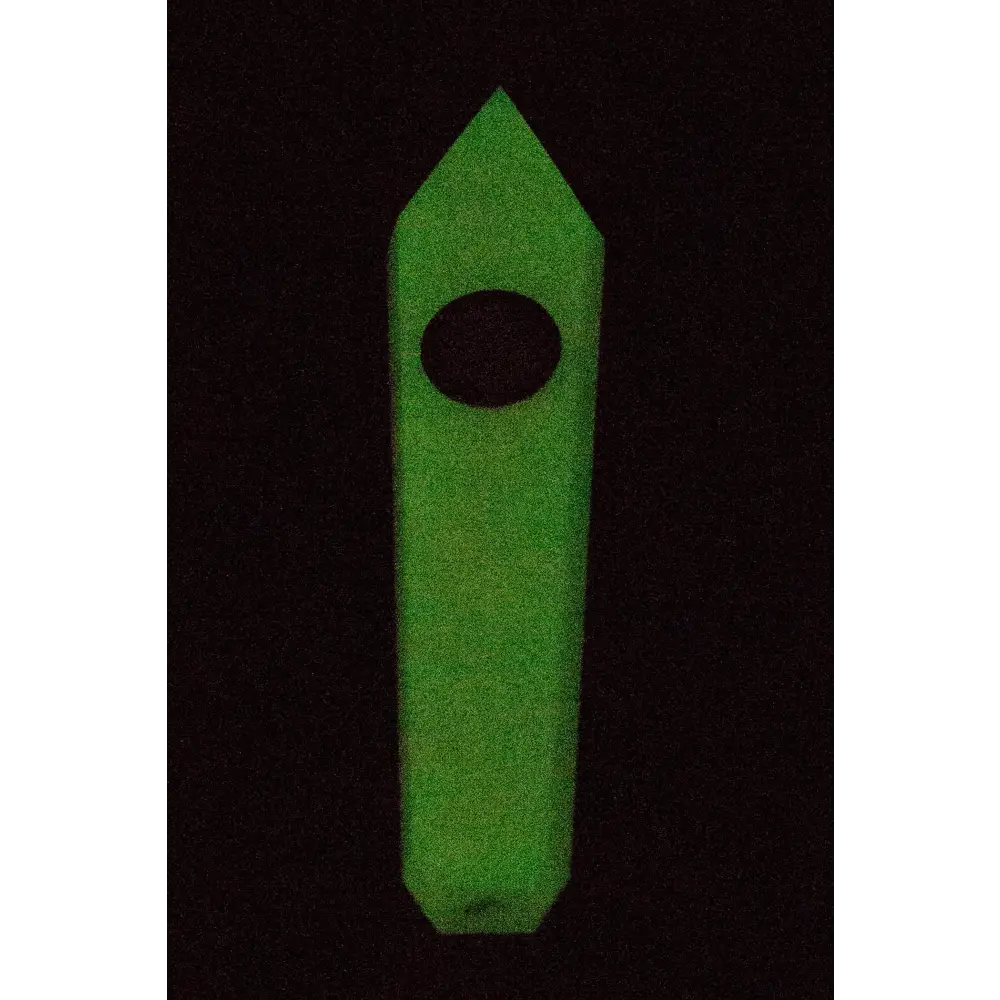 Acid Secs - Glow In The Dark Luminous Crystal Stone Smoking Pipe_4