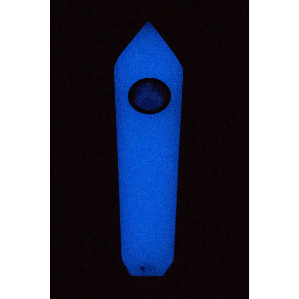 Acid Secs - Glow In The Dark Luminous Crystal Stone Smoking Pipe_6