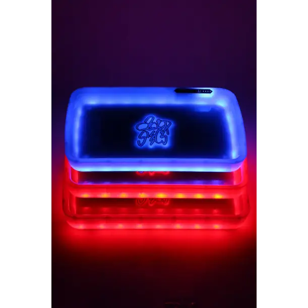 Acid Secs LED Rolling Tray with Grinding Pad_0