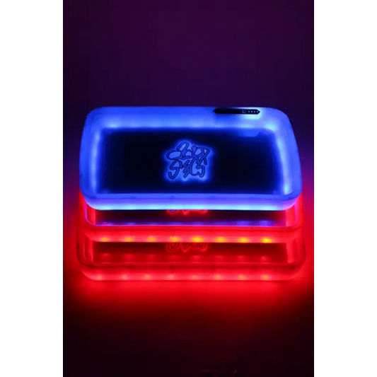 Acid Secs LED Rolling Tray with Grinding Pad_0