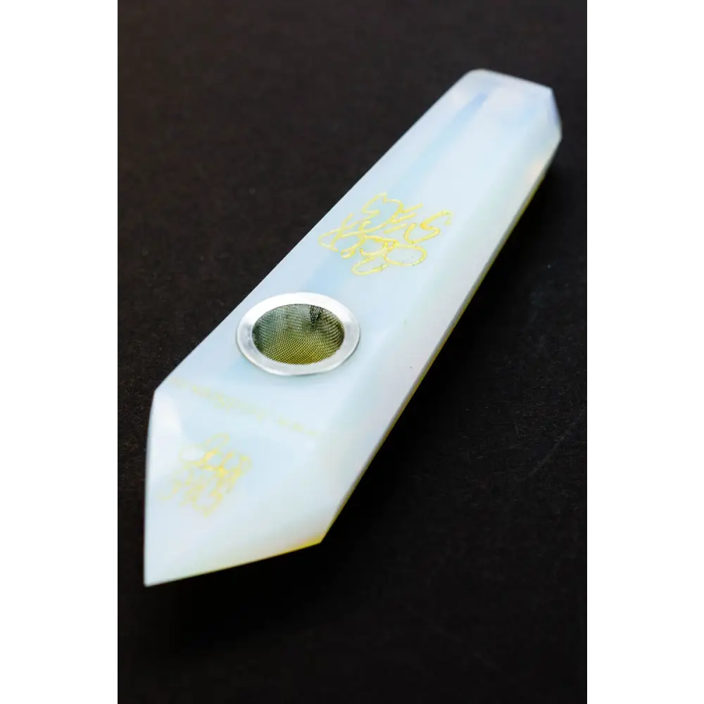 Acid Secs - Natural Opal Smoking Pipe_3