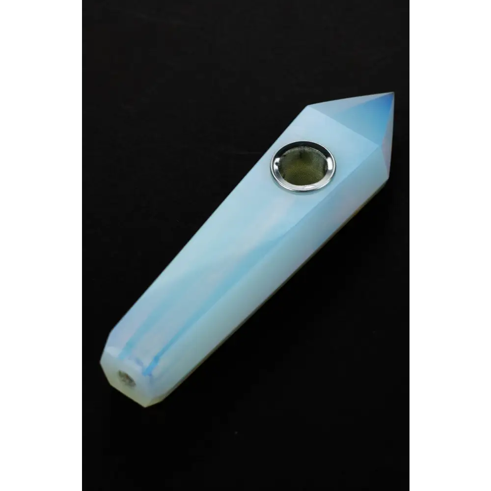 Acid Secs - Natural Plain Opal Smoking Pipe_0