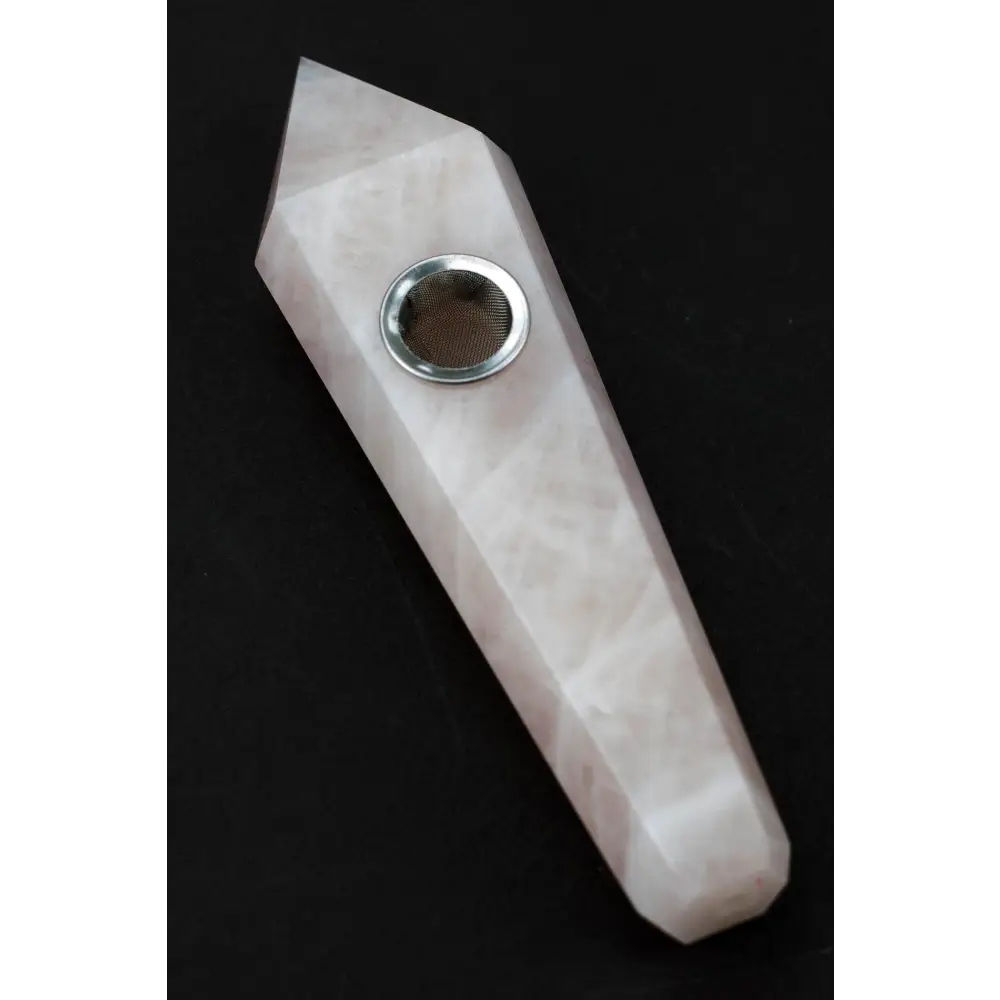 Acid Secs - Pink Rose Quartz Smoking Pipe_0