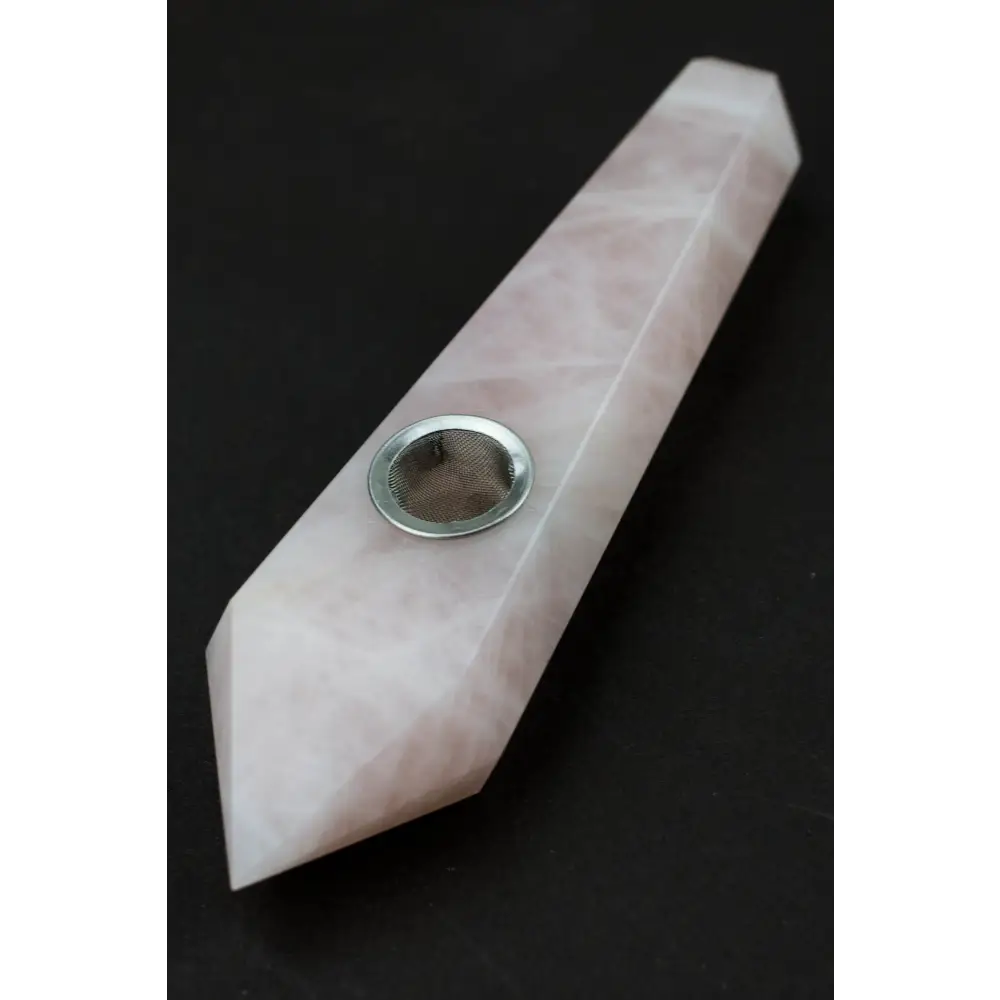 Acid Secs - Pink Rose Quartz Smoking Pipe_2