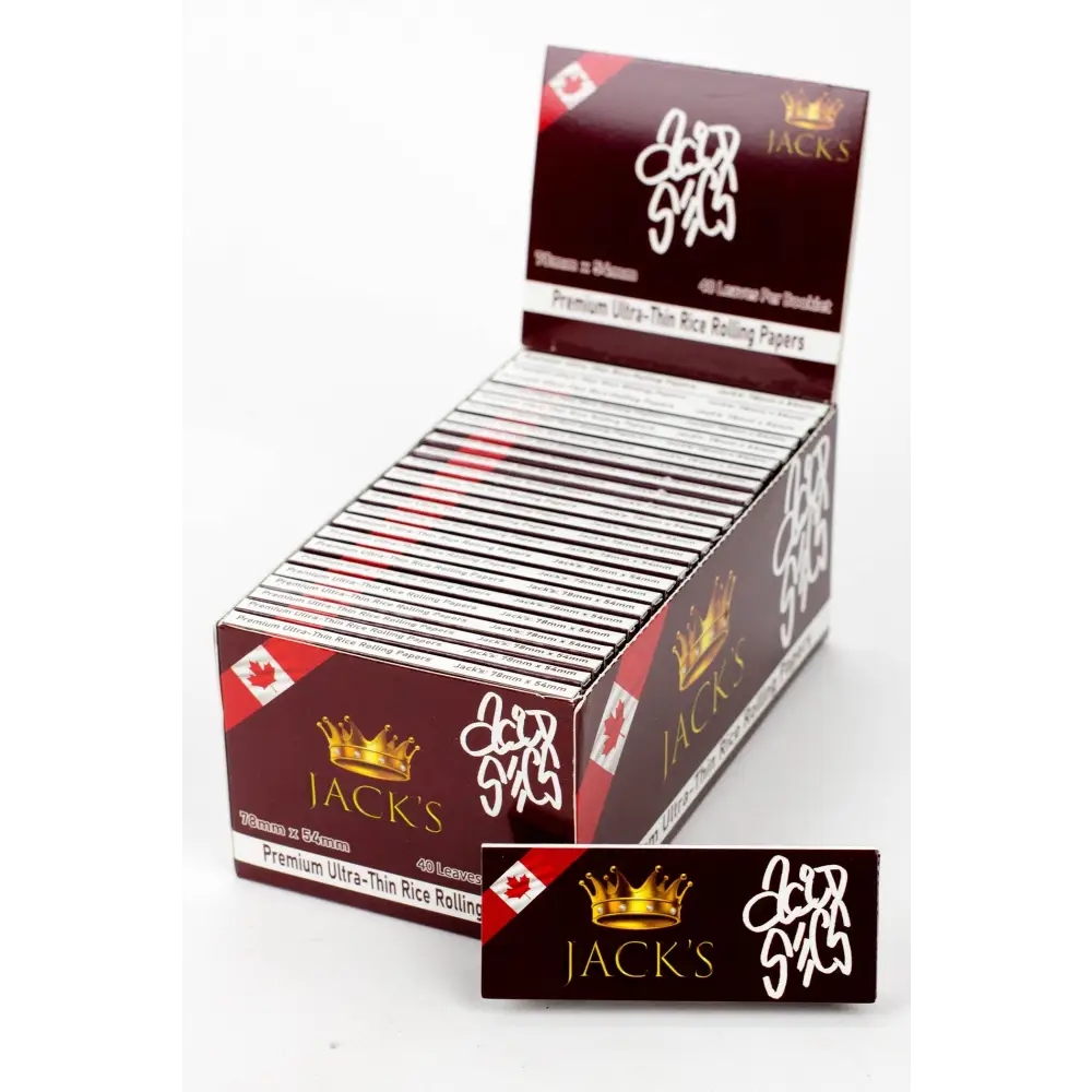 Acid Secs - Ultra thin rice Jack's Rolling Papers_0