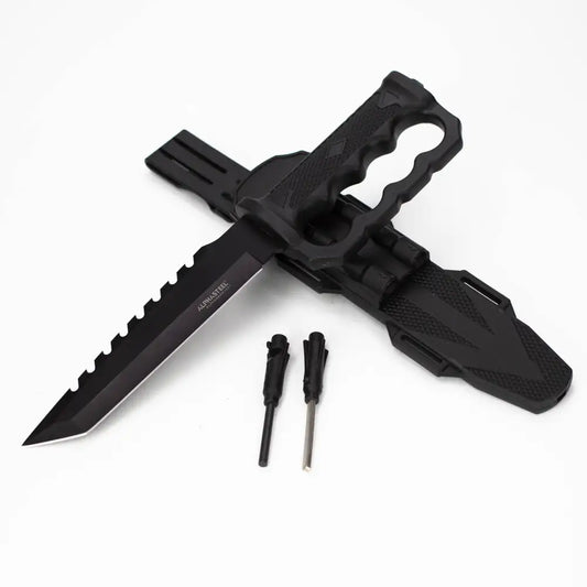 ALPHASTEEL | 11.5″ Tactical Hunting Knife [2628A]_0