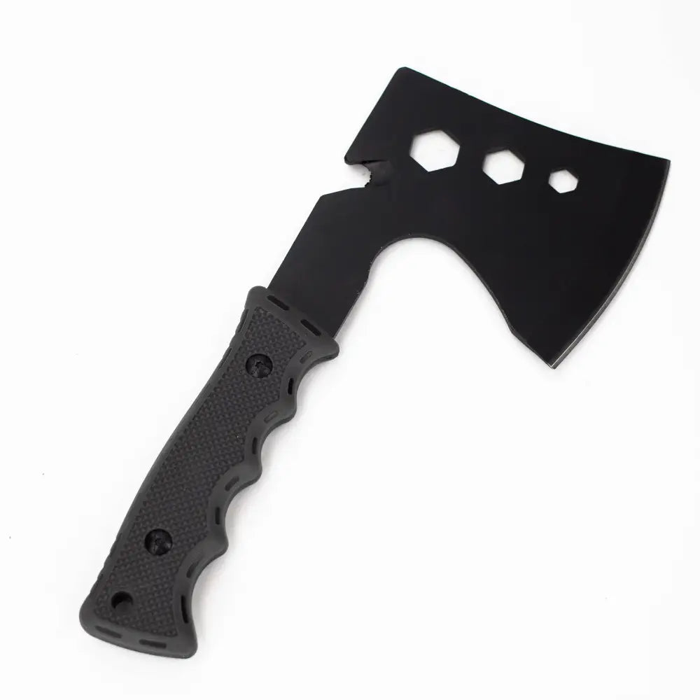 ALPHASTEEL | Tactical Axe with Sheath Black Hatchet [F103A]_3