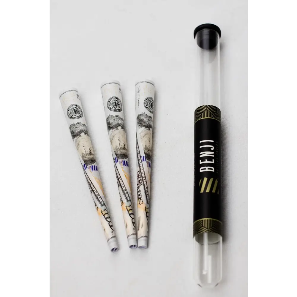 BENJI $100 BILL printed pre-rolled cones_1