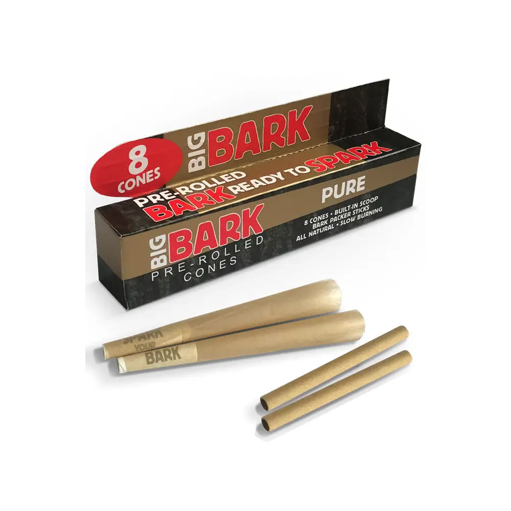 BIGBARK Organic Pure unrefined Pre-rolled Cones_1