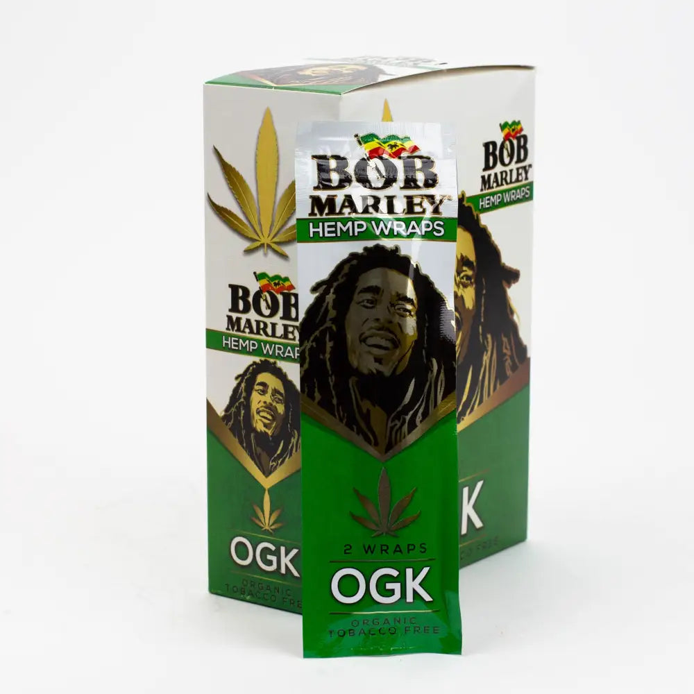 BOB Marley Hemp Wraps display Pack of 25_4