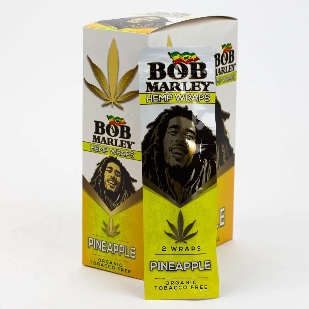 BOB Marley Hemp Wraps display Pack of 25_3