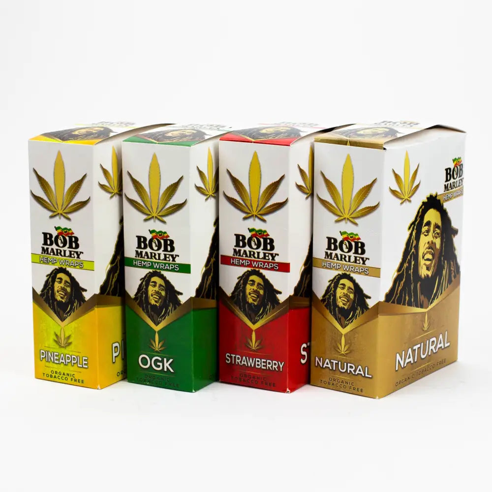 BOB Marley Hemp Wraps display Pack of 25_0