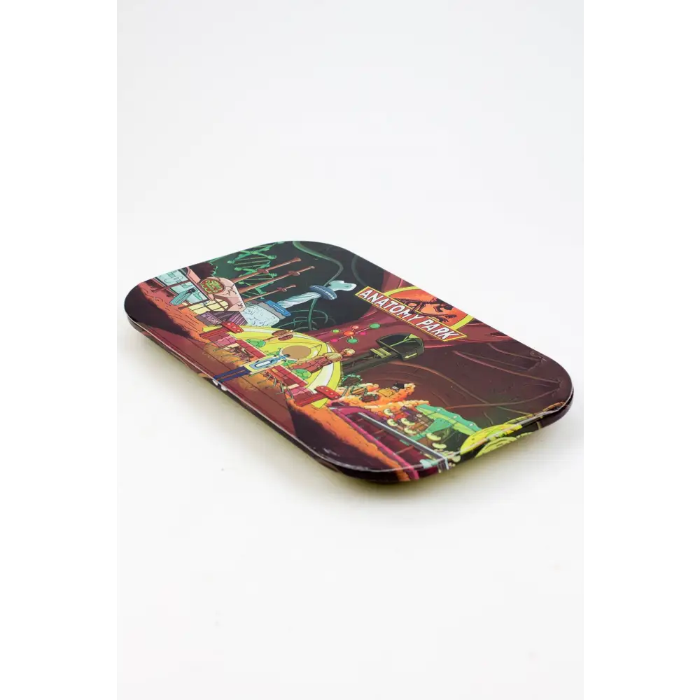 Cartoon Medium Rolling Tray with Magnetic Lid_1