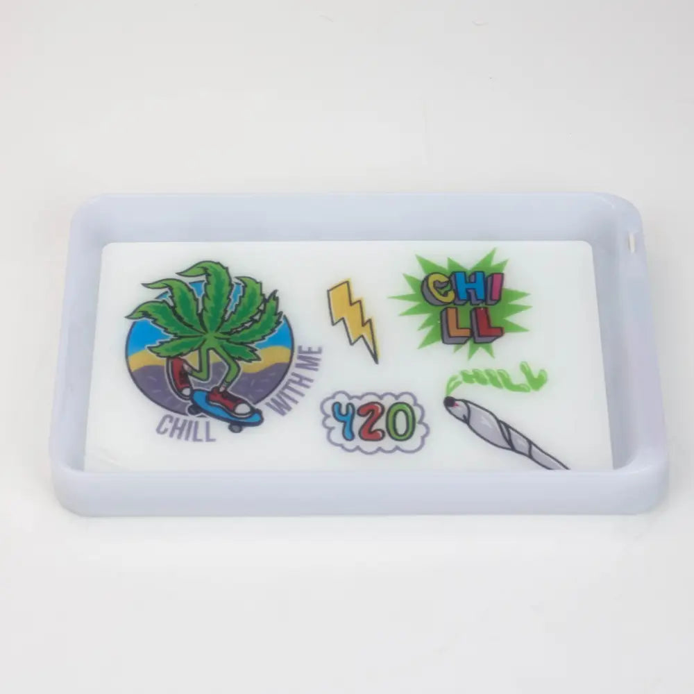 Character 7 Changeable colours LED Rolling Tray_37