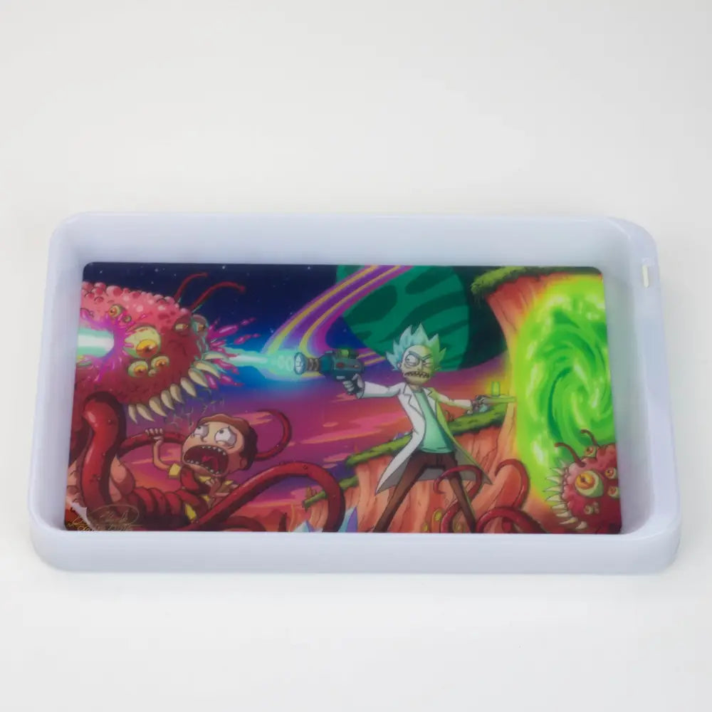 Character 7 Changeable colours LED Rolling Tray_22