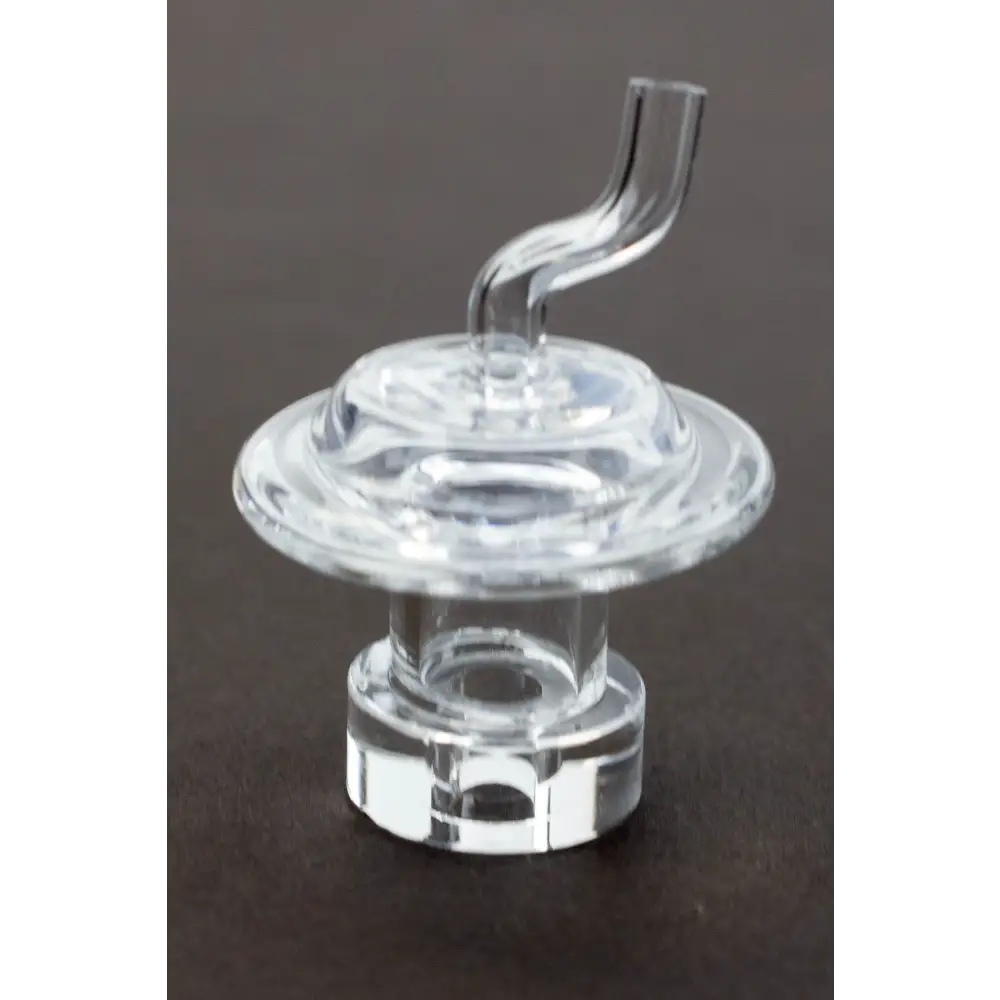 Clear Glass Quartz Carb Cap Pack of 2_0