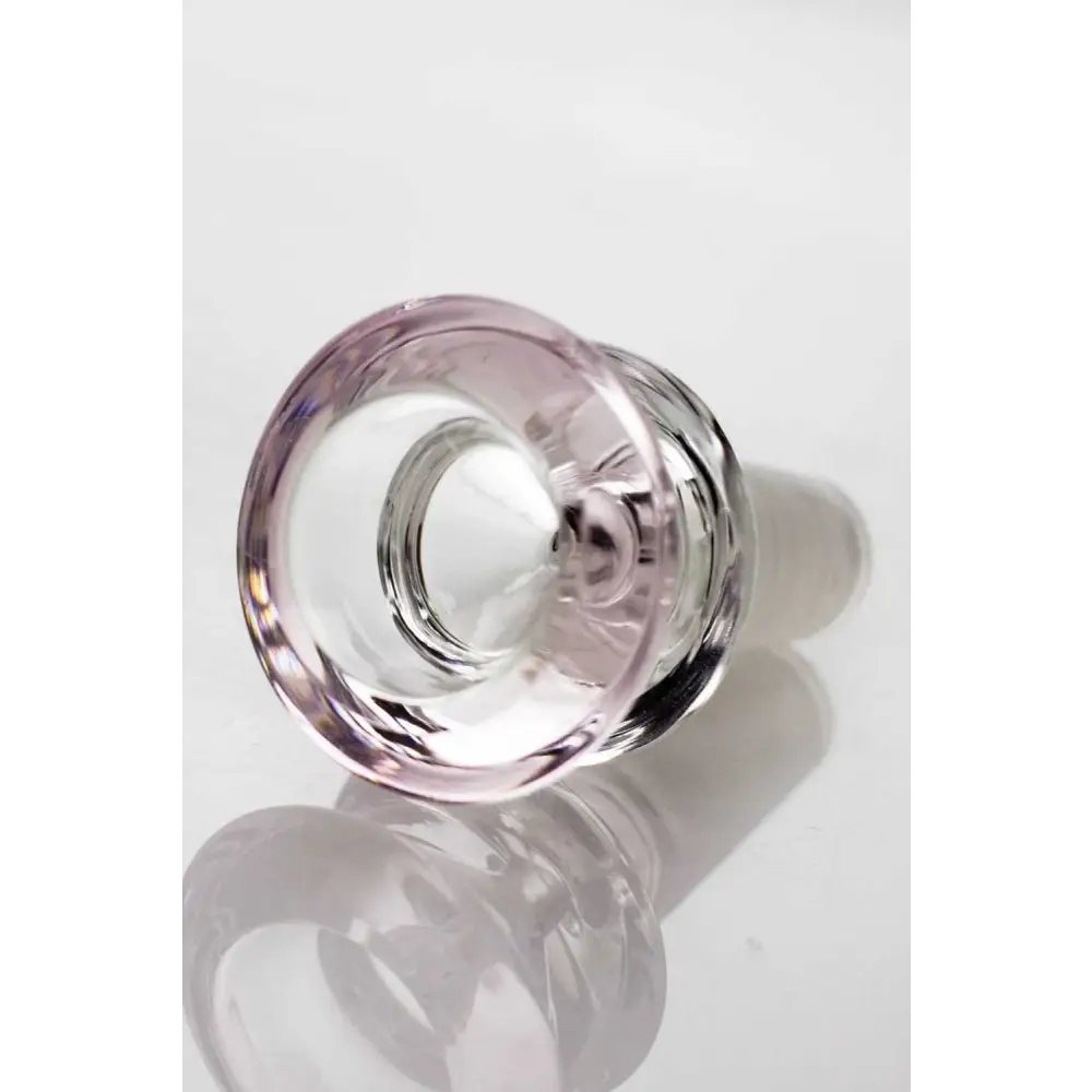 Color accented glass bowl_1