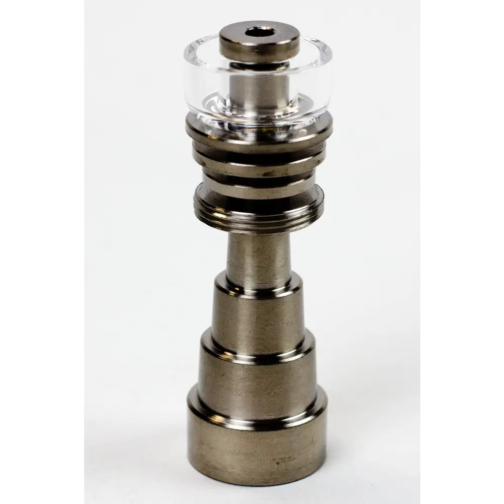 Color Titanium Domeless Nail with quartz dish_1