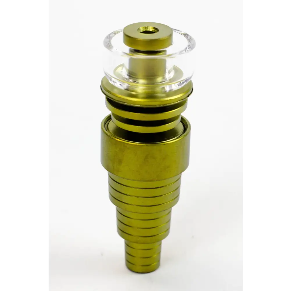 Color Titanium Domeless Nail with quartz dish_7