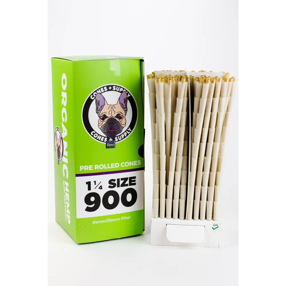 Cone + Supply 84 mm Pre-Rolled Organic HEMP cones 900_1