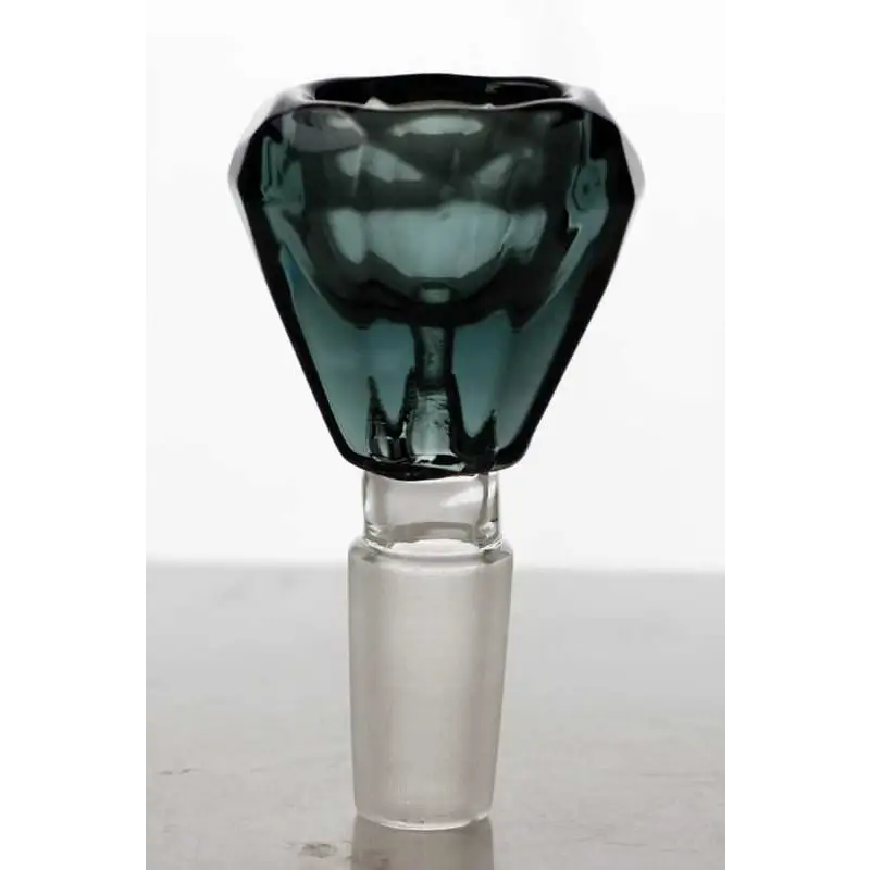 Diamond cutting shape glass bowl_8