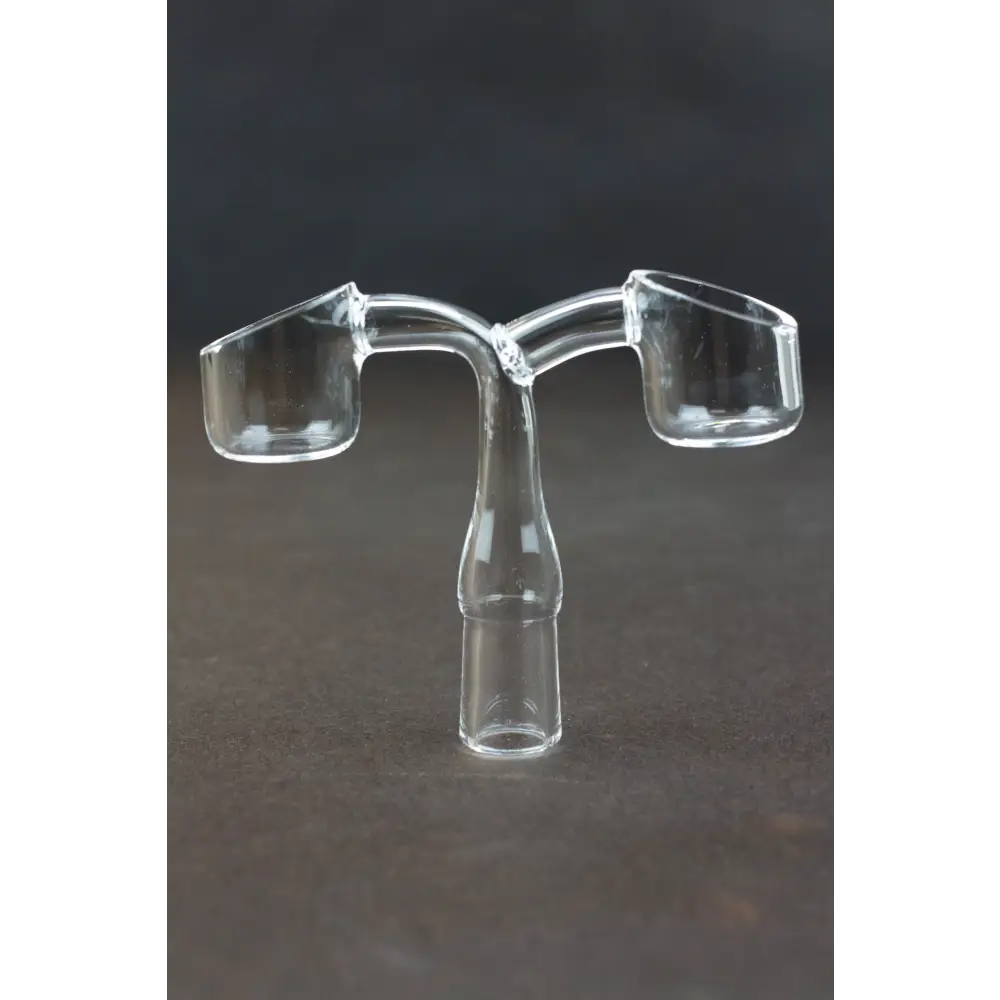 Double Head Quartz Banger with 2 bowls_2