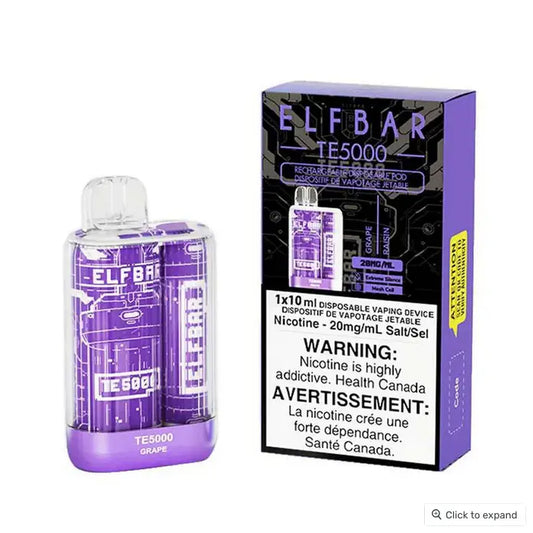 ELFBAR | TE5000 Rechargeable Disposable Vape - Vape Devices