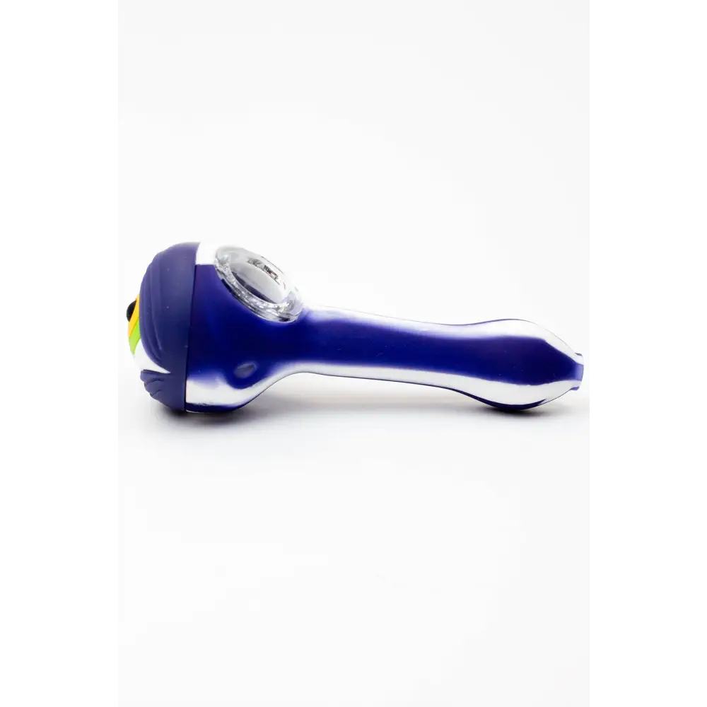 EYE Silicone hand pipe with glass bowl_6