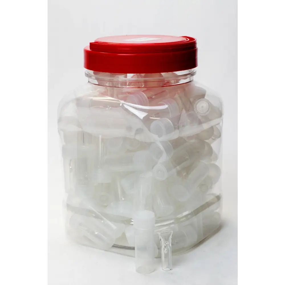 Flat Lip Glass Tips Jar of 120_0