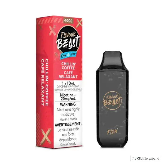 FLAVOUR BEAST FLOW ICED 4000 PUFF DISPOSABLE - Vape Devices