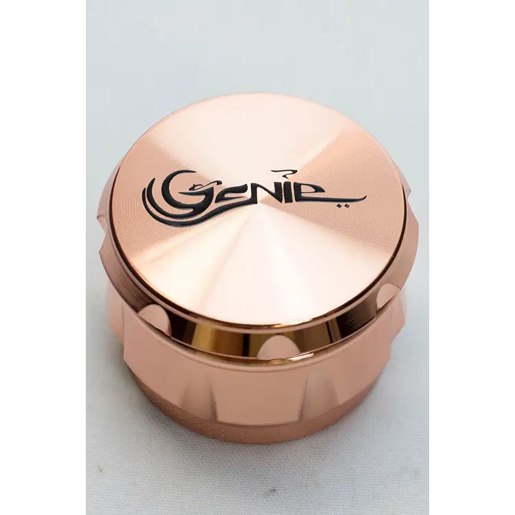 Genie 4 parts rose gold metal grinder_4