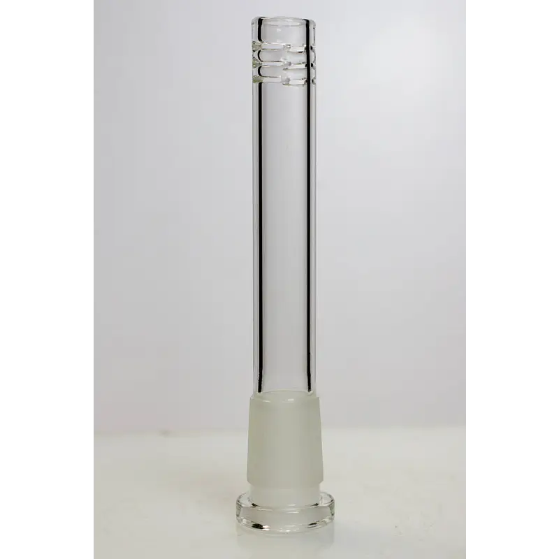 Glass open ended 6 slits downstem_1