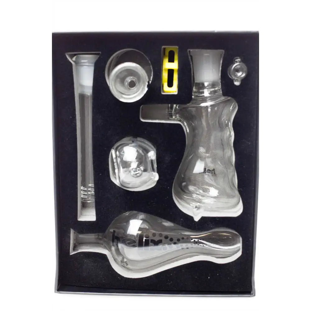 HELIX 3-in-1 glass pipe set_4