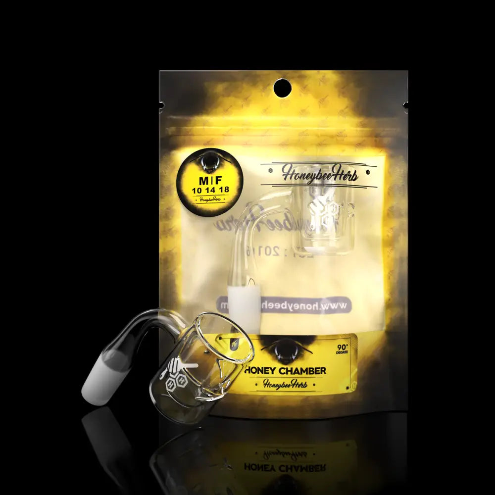 Honeybee Herb - HONEY CHAMBER QUARTZ BANGER - 90° DEGREE | YL_1