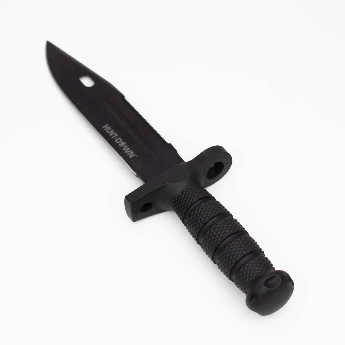 Hunt-Down 12.5"  All Black Hunting Knife [HD-13395]_2