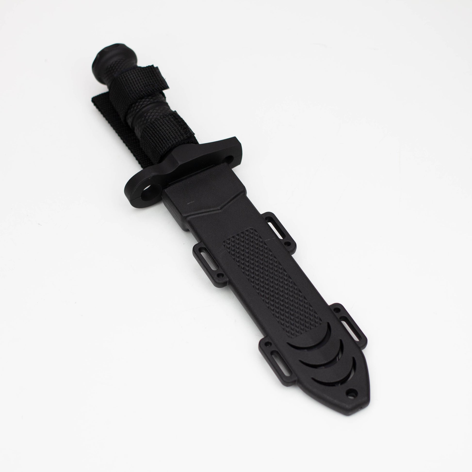 Hunt-Down 12.5"  All Black Hunting Knife [HD-13395]_1