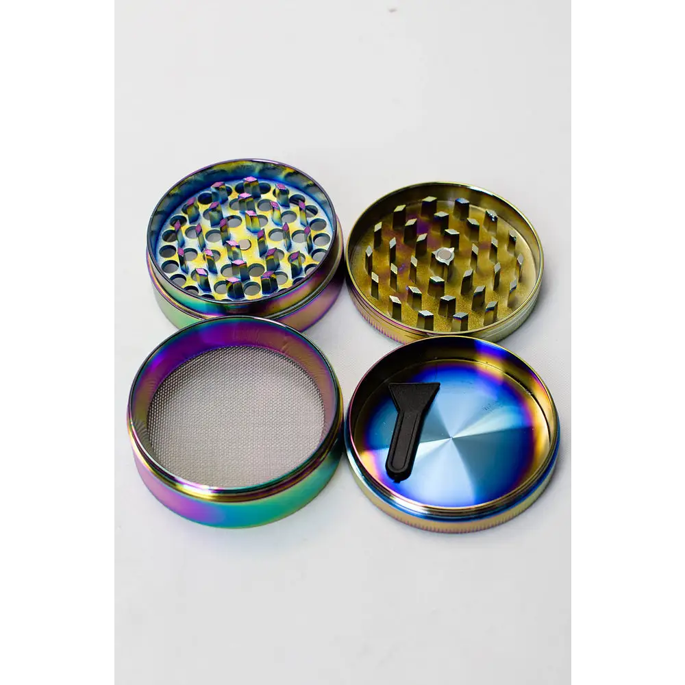 Infyniti 4 parts rainbow herb grinder_3