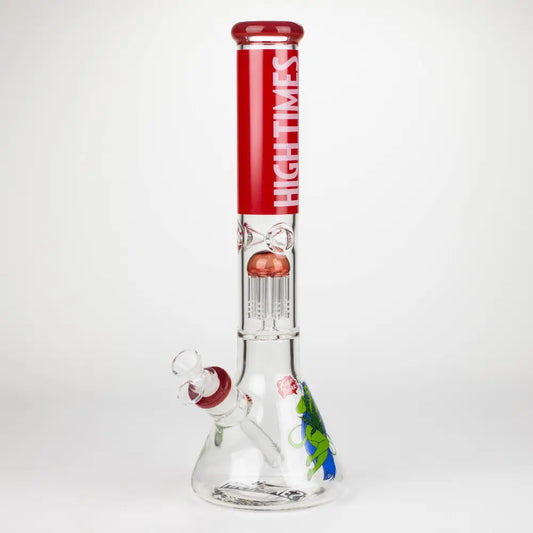 Infyniti | High Times 16" 7 mm classic beaker water bong with tree arm percolator [HIT10200GP]_0