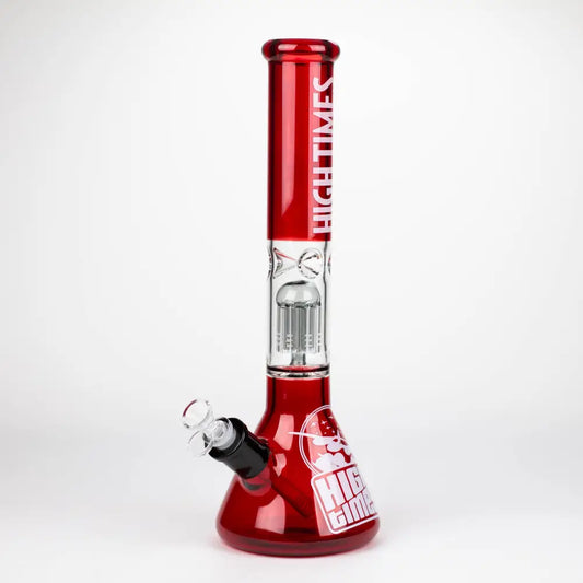 Infyniti | High Times 16" 7 mm classic beaker water bong with tree arm percolator [HIT1090GP]_0