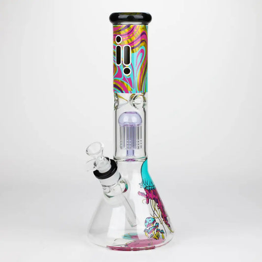 Infyniti | Untamed 14" 7 mm classic beaker water bong - Jellyfish [GP2016]_0