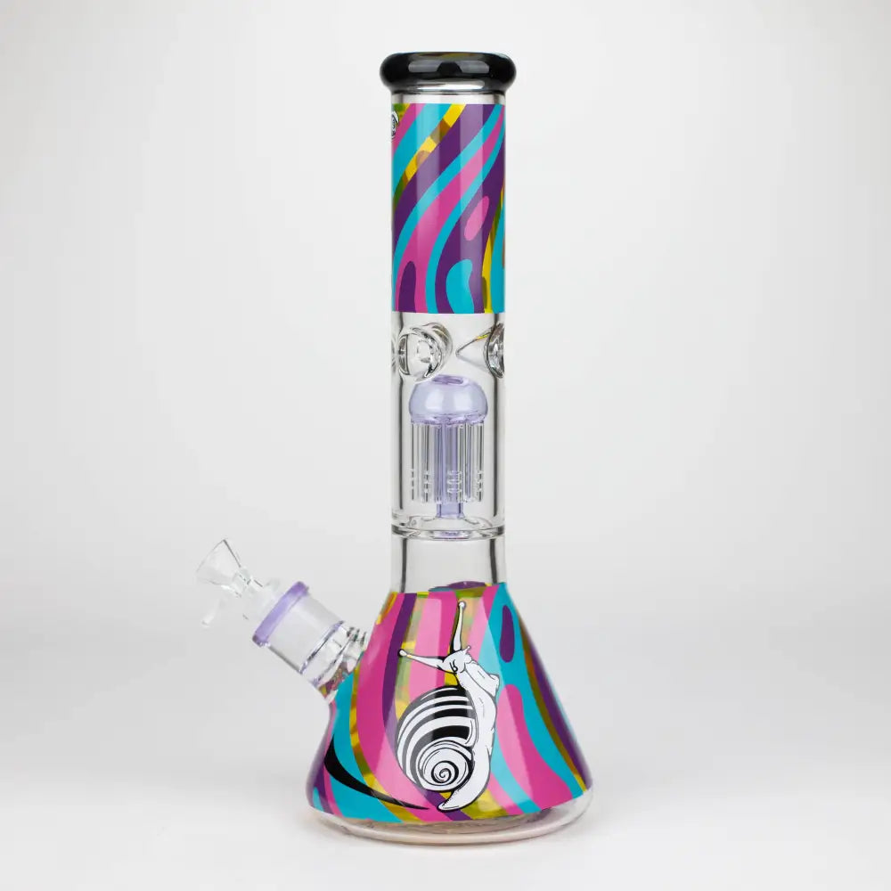 Infyniti | Untamed 14" 7 mm classic beaker water bong - Snail [GP2017]_4