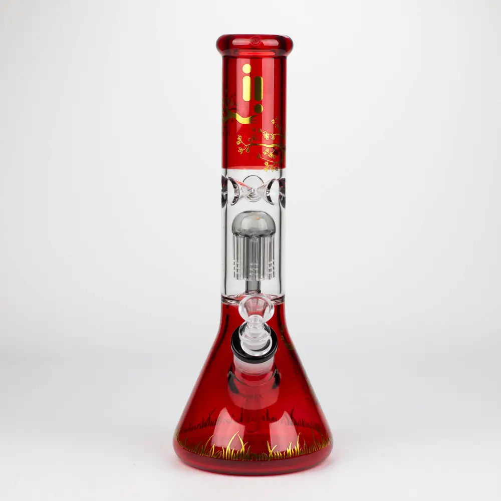 Infyniti | Untamed 14" 7 mm classic beaker water bong - Tiger [GP2019]_4